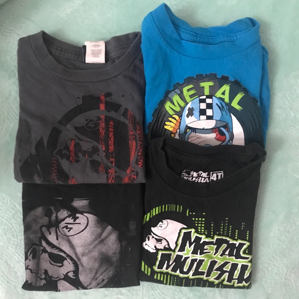 Metal Mulisha toddler 4t shirt bundle